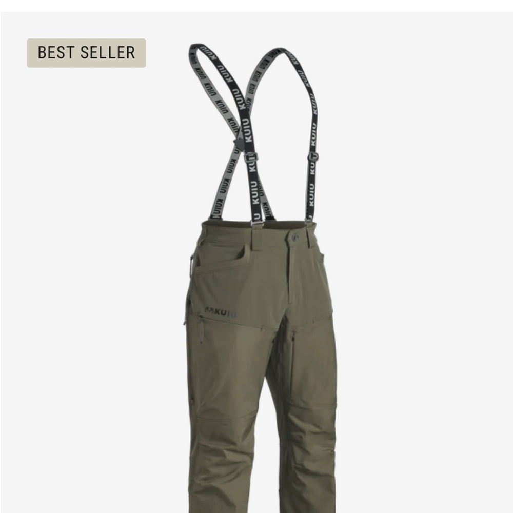 KUIU Men's Tactical Cargo Pants in Dark Brown